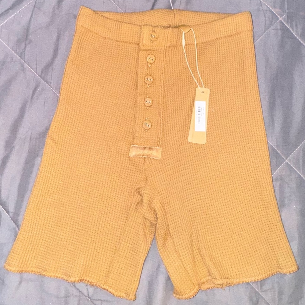 SKIMS WAFFLE KNIT SHORTS